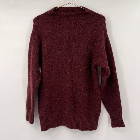 Uniqlo Wool Blend Mock Neck Sweater - Picture 1 of 7